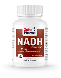 Zein Pharma NADH Coenzym 1, 15mg 30 cápsulas