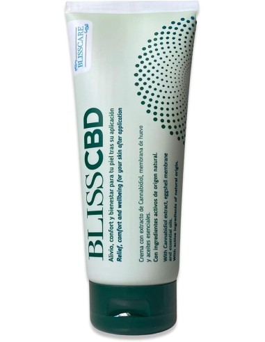 BlissCBD Crema CBD Muscular y Articular – Alivio Natural 200 ml