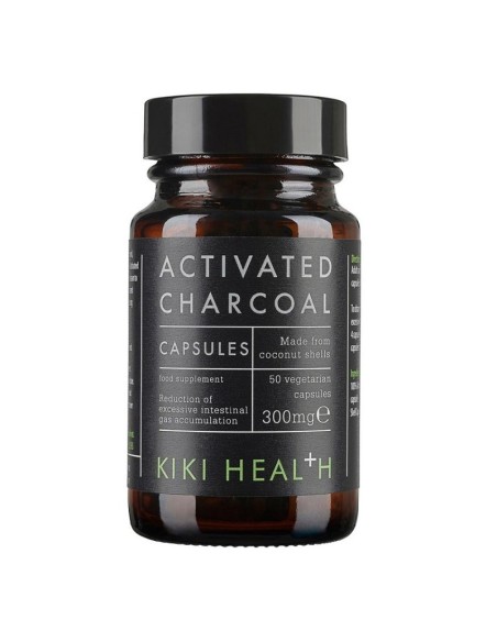 Kiki Health Carbón Activado de Coco Natural – Detox Digestivo Cutáneo