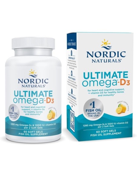 Nordic Naturals Ultimate Omega-D3 – Omega-3 + Vitamina D3