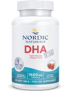 Nordic Naturals DHA Xtra – 1660 mg Omega-3 EPA + DHA – 60 cápsulas