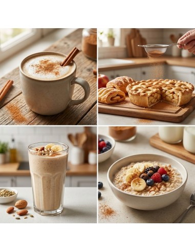 Canela de Ceylán en Polvo 250 g Ecológica | Cinnamomum Verum de Madagascar | Canela Verdadera Natural