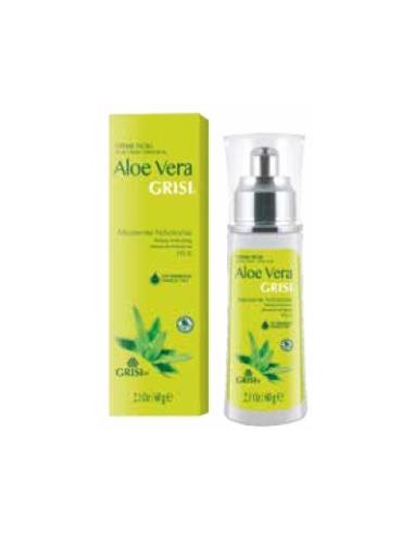 CREMA HIDRATANTE aloe vera FPS15 60ml. ALOE GRISI