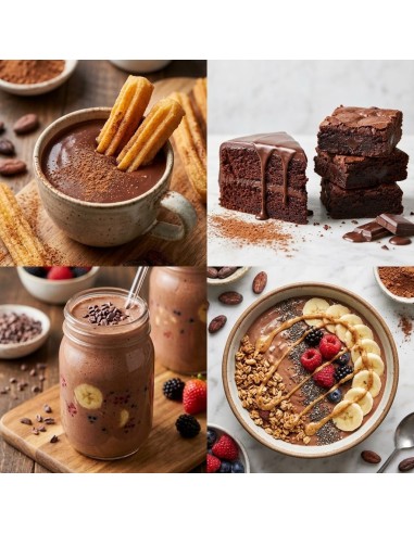 Olixir Cacao Puro No Alcalinizado | Blend Artesano Aromático y Balanceado | 100% Natural y Sin Azúcar