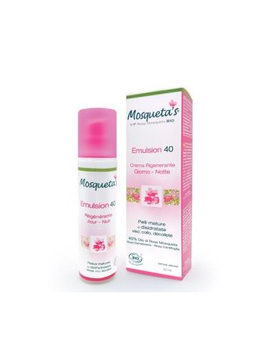 ROSA MOSQUETA EMULSION 40 regeneradora 50ml. BIO MOSQUETAS