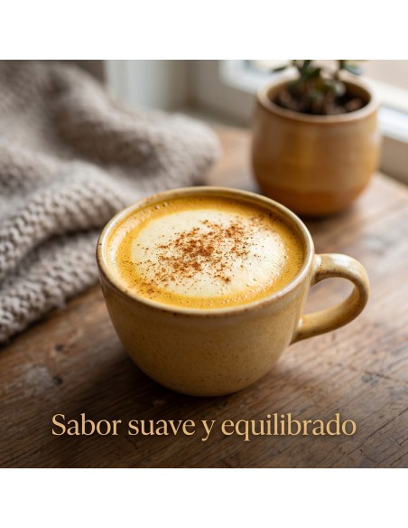 Olixir Leche Dorada: mezcla artesanal de cúrcuma, jengibre, pimienta negra y canela. Vegana, sin aditivos, 250 g