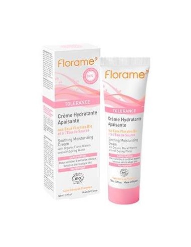 CREMA HIDRATANTE TOLERANCE calmante 50ml. FLORAME