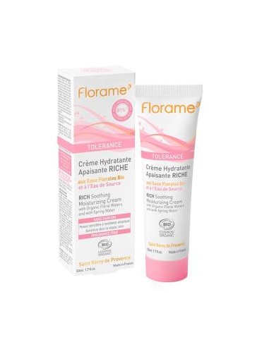 CREMA FACIAL HIDRATACION INTENSA 50ml.** FLORAME