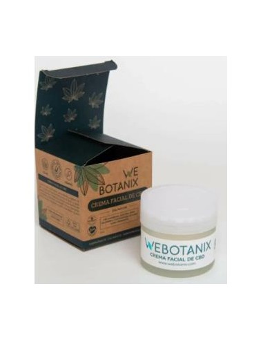 WEBOTANIX crema facial cbd 50ml. BIO