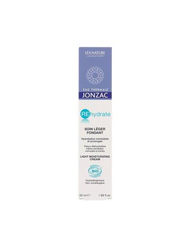 REHYDRATE crema ligera hidratante 50ml. BIO JONZAC ECO-BIO