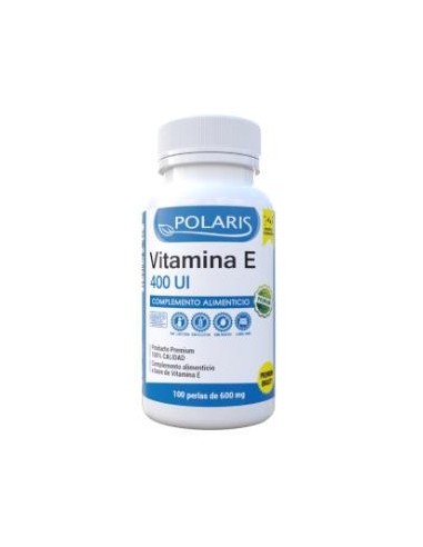 VITAMINA E 400ui NATURAL 100perlas POLARIS