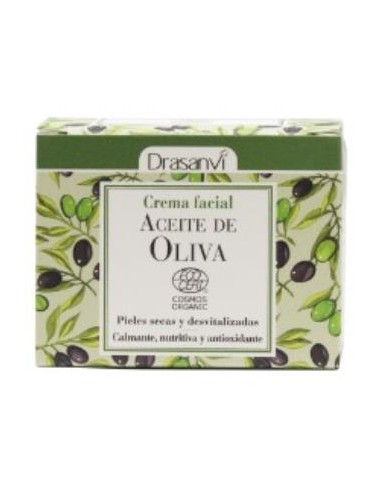 CREMA FACIAL aceite de oliva 50ml. ECOCERT BIO DRASANVI