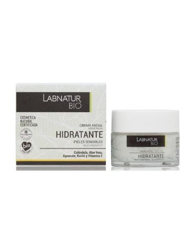 CREMA FACIAL HIDRATANTE pieles sensibles 50ml. BIO LABNATUR BIO