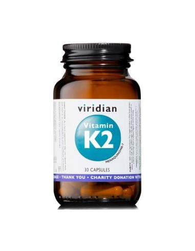 VITAMINA K2 50ug 30cap.veg. VIRIDIAN