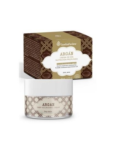 CREMA FACIAL argan 50ml. ECOCERT ESENTIAL AROMS