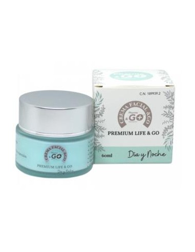 CREMA PREMIUM FACIAL dia-noche 50ml. PHARMA & GO