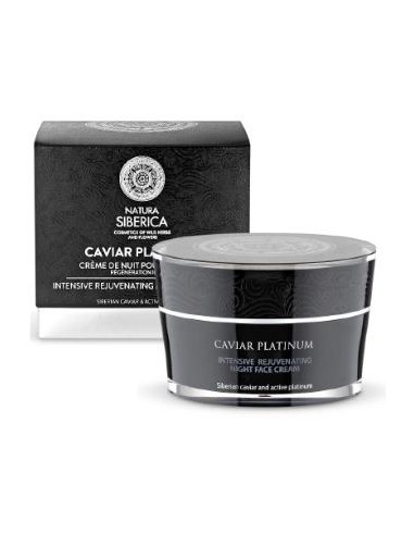 CAVIAR PLATINUM crema de noche rejuvenecedora 50ml NATURA SIBERICA