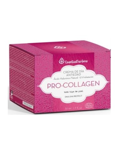 PRO-COLLAGEN crema de dia antiedad 50ml. ESENTIAL AROMS