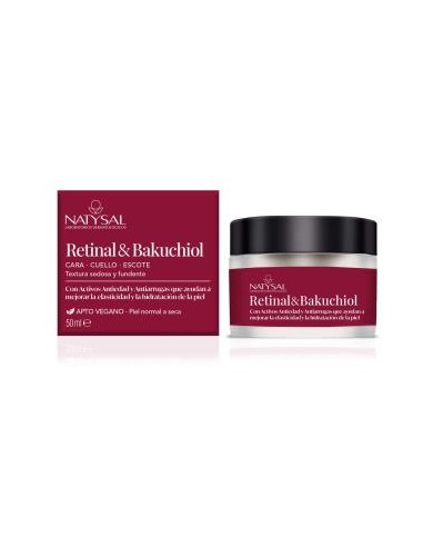 RETINOL-BAKUCHINOL cara-cuello-escote crema 50ml. NATYSAL