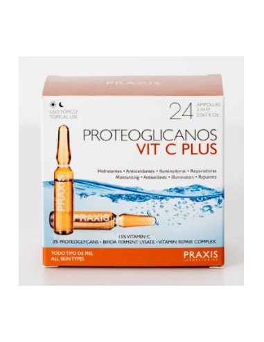 PROTEOGLICANOS VIT C PLUS 24amp. PRAXIS