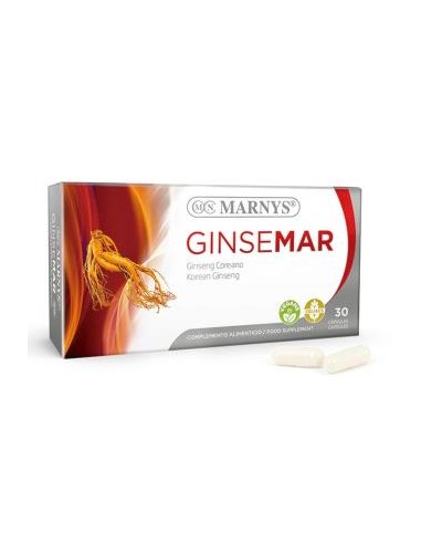 GINSEMAR (ginseng coreano) 30cap. MARNYS