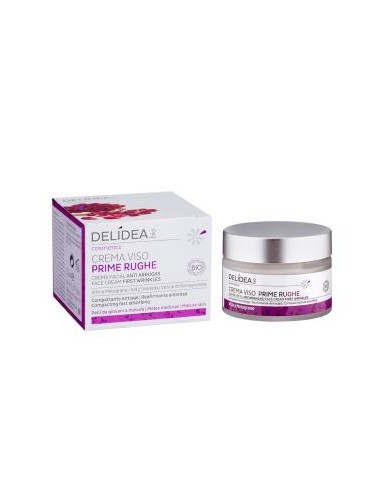 CREMA FACIAL DE DIA antiarrugas 50ml. BIO DELIDEA