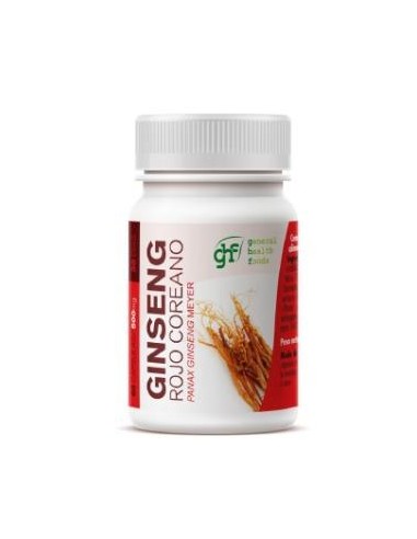 GINSENG ROJO COREANO 500mg. 60cap. GHF