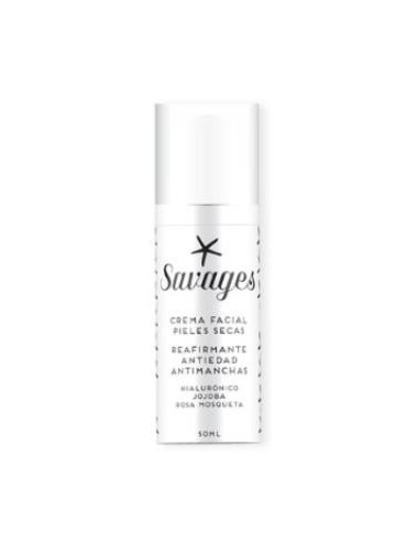 CREMA FACIAL ANTIEDAD pieles secas 50ml. SAVAGES