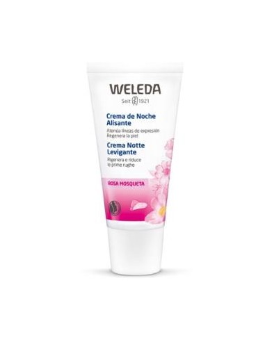 CREMA DE NOCHE FACIAL DE ROSA MOSQUETA 30ml. WELEDA