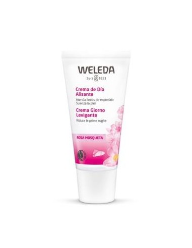 CREMA DE DIA ROSA MOSQUETA alisante 30ml. WELEDA