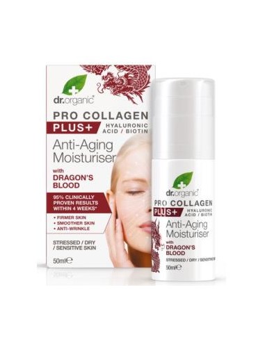 CREMA ANTIEDAD PRO-COLLAGEN PLUS s. dragon 50ml. DR. ORGANIC