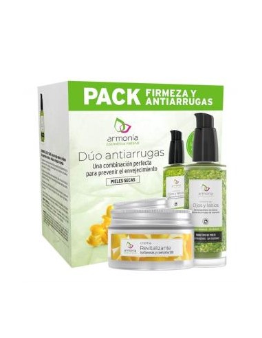 PACK ANTIARRUGAS revitalizante 50ml+contorno 30ml. ARMONIA