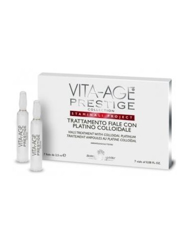 VITA-AGE PRESTIGE ampollas platino coloidal 7amp. BOTTEGA DI LUNGAVITA