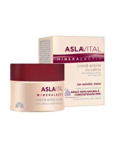 CREMA ANTIARRUGAS con calcio 50ml. ASLA VITAL (DRA. ANA ASLAN)