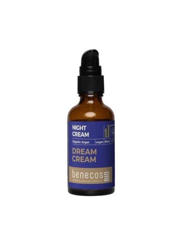 CREMA DE NOCHE intensa argan 50ml. BIO VEGANO BENECOS