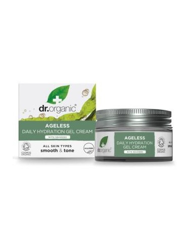 CREMA DIA SIEMPRE JOVEN algas marinas gel 50ml DR. ORGANIC