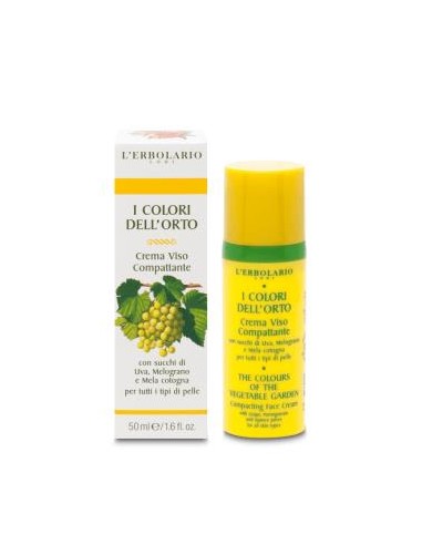 COLORES DEL HUERTO crema facial compactante 50ml. LERBOLARIO