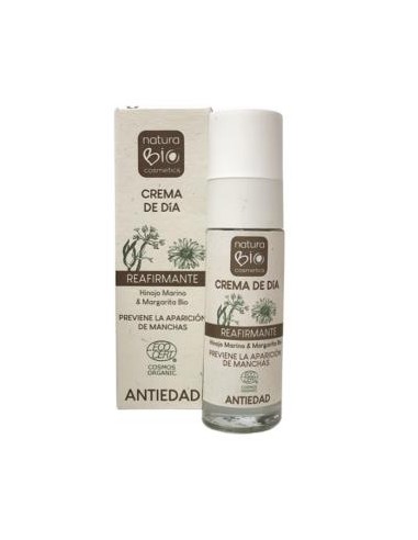 CREMA DE DIA REAFIRMANTE ANTIEDAD hinojo 30ml BIO NATURABIO COSMETICS