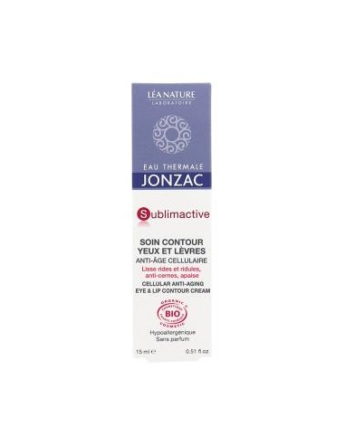 SUBLIMACTIVE contorno de ojos y labios 15ml. BIO JONZAC ECO-BIO