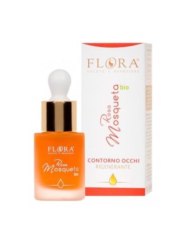 ACEITE ROSA MOSQUETA contono ojos 15ml. BIO FLORA