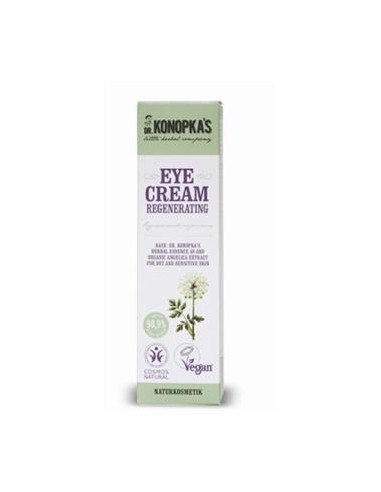 CREMA CONTORNO OJOS regeneradora 20ml. VEGAN DR. KONOPKAS