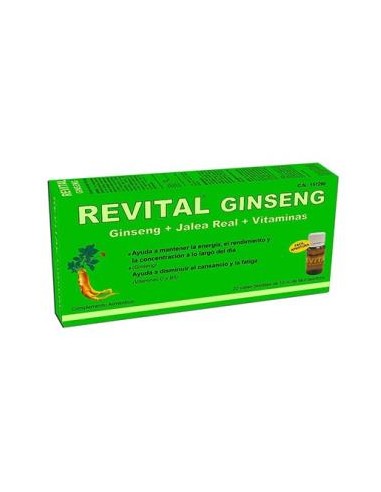 REVITAL ginseng 20amp. PHARMA OTC