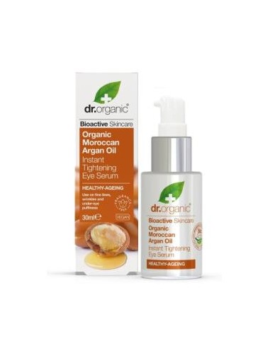 SUERO CONTORNO DE OJOS FIRMEZA argan marroqui 30ml DR. ORGANIC