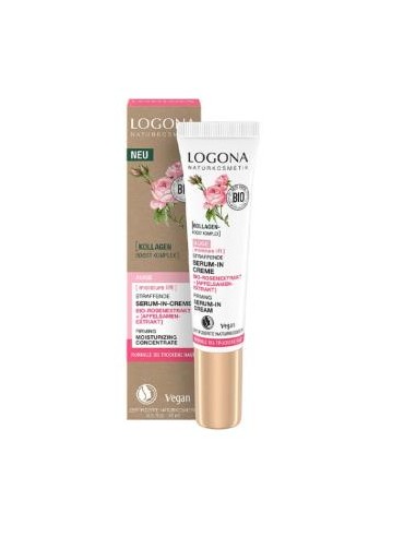 CONTORNO DE OJOS serum-crema rosas 15ml. BIO LOGONA