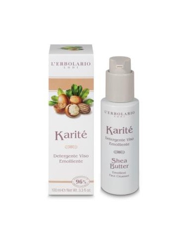 KARITE detergente de cara 100ml. LERBOLARIO