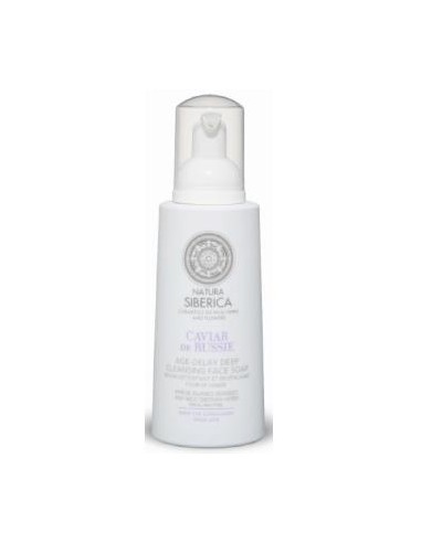 JABON FACIAL LIMPIEZA PROFUNDA caviar rusia 175ml. NATURA SIBERICA