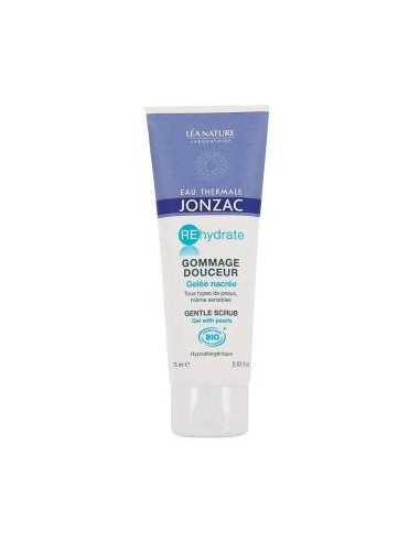 REHYDRATE exfoliante suave hidratante 75ml. BIO JONZAC ECO-BIO