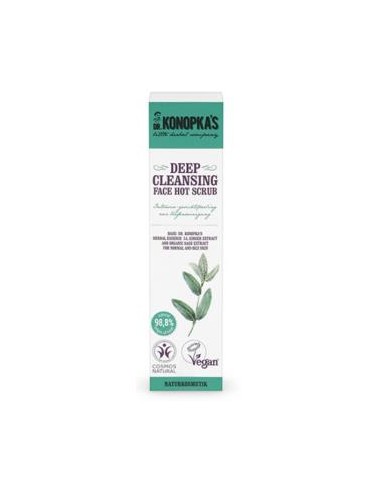 EXFOLIANTE FACIAL caliente 75ml. VEGAN DR. KONOPKAS