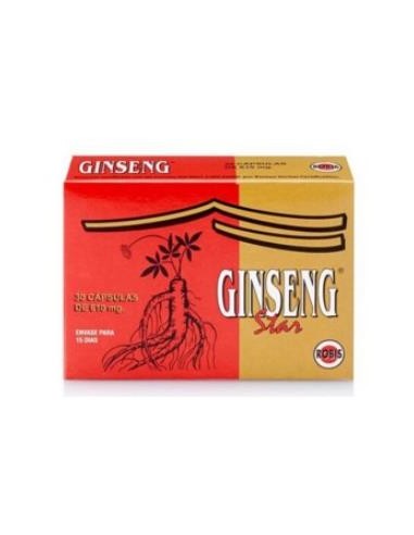 GINSENG ROJO STAR 30cap ROBIS