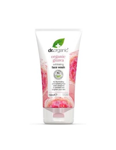 EXFOLIANTE FACIAL guayaba 150ml. DR. ORGANIC